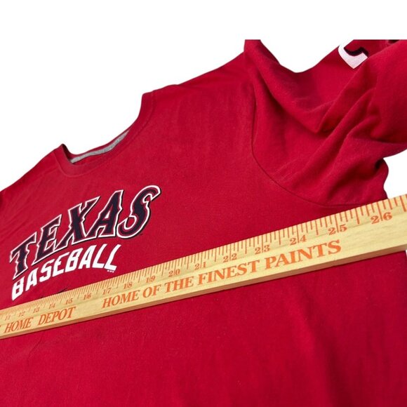 Nike Texas Baseball Red T-Shirt Standard Fit Genuine MLB Merchandise - Size 3XL - Picture 6 of 8